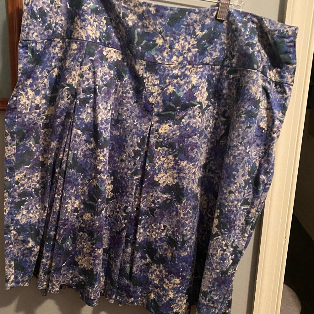 Talbots box pleat skirt.